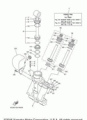 POWER TRIM TILT ASSY 1