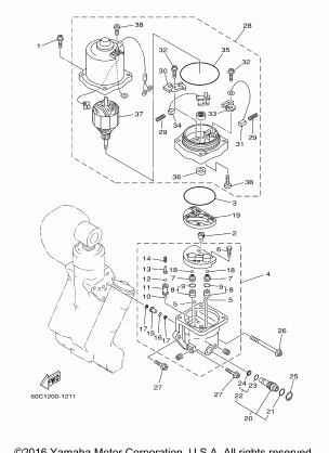 POWER TRIM TILT ASSY 2