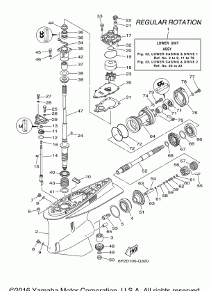 LOWER CASING DRIVE 1