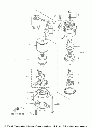 STARTING MOTOR