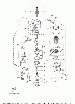 STARTING MOTOR