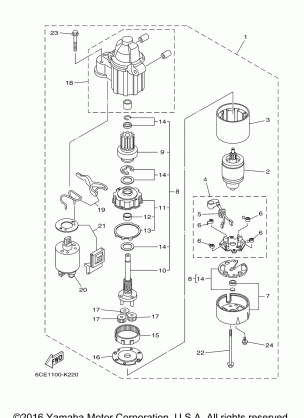 STARTING MOTOR