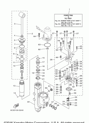 POWER TRIM TILT ASSY 1