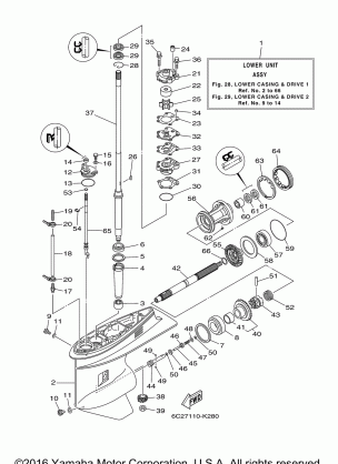 LOWER CASING DRIVE 1