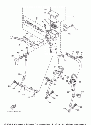 FRONT MASTER CYLINDER