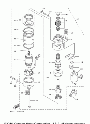 STARTING MOTOR