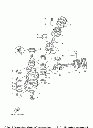 CRANKSHAFT PISTON