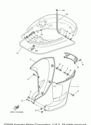 BOTTOM COWLING 2