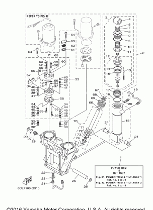 POWER TRIM TILT ASSY 1