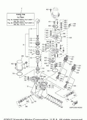 POWER TRIM TILT ASSY 1