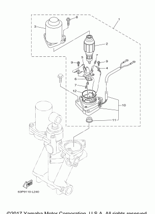 POWER TRIM TILT ASSY 2