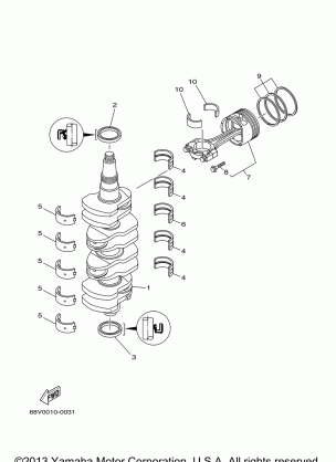 CRANKSHAFT PISTON