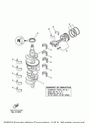 CRANKSHAFT PISTON