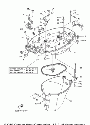 BOTTOM COWLING 1