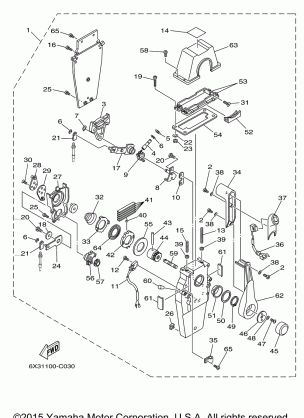 CONTROL BINNACLE STANDARD SINGLE