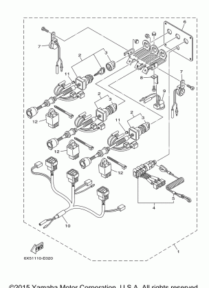 ELECTRICAL SWITCH PANEL TRIPLE