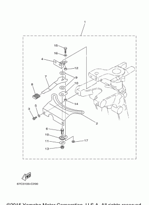 TILLER HANDLE STEERING FRICTION F40