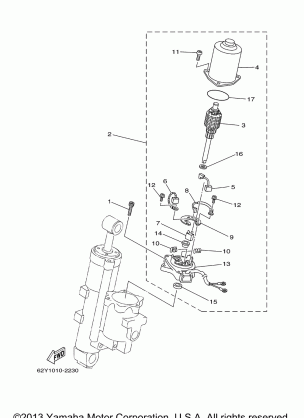 POWER TRIM TILT ASSY 2