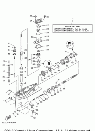 LOWER CASING DRIVE 1