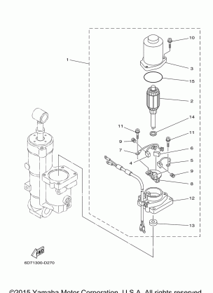 POWER TRIM TILT ASSY 2