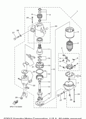 STARTING MOTOR