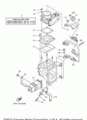 THROTTLE BODY ASSY 1