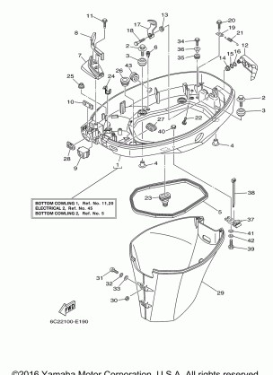 BOTTOM COWLING 1