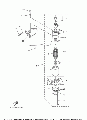 STARTING MOTOR