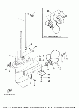 LOWER CASING DRIVE 2