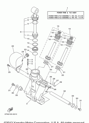 POWER TRIM & TILT ASSEMBLY 1