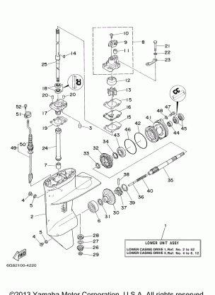 LOWER CASING DRIVE 1