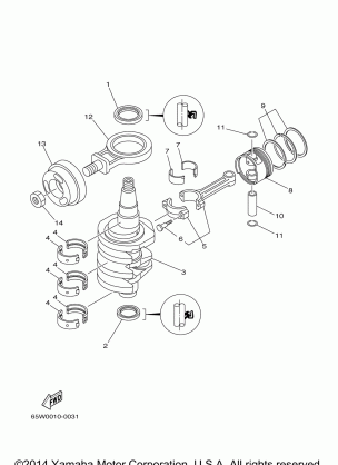 CRANKSHAFT PISTON