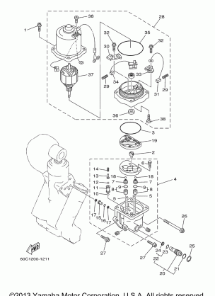 POWER TRIM & TILT ASSY 2