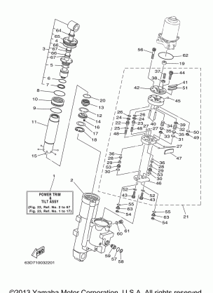 POWER TRIM & TILT ASSY 1