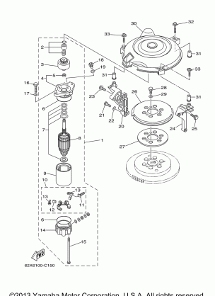 STARTING MOTOR