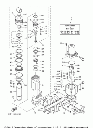 POWER TRIM TILT ASSY 1