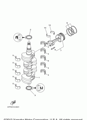 CRANKSHAFT PISTON