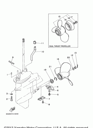 LOWER CASING DRIVE 2