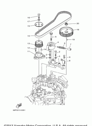 FUEL PUMP DRIVE GEAR