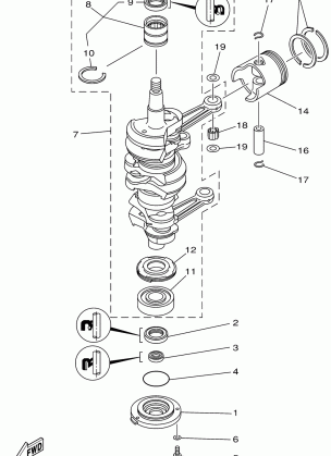 CRANKSHAFT PISTON