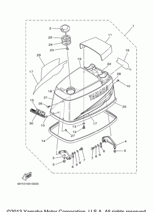 TOP COWLING 1 90TR