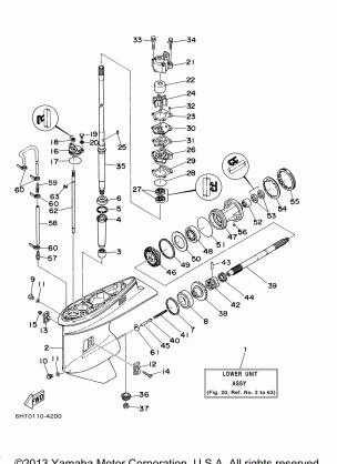 LOWER CASING DRIVE 1 C90TLRZ