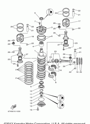 CRANKSHAFT PISTON