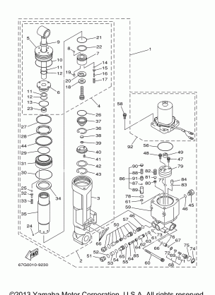 POWER TRIM TILT ASSY 1