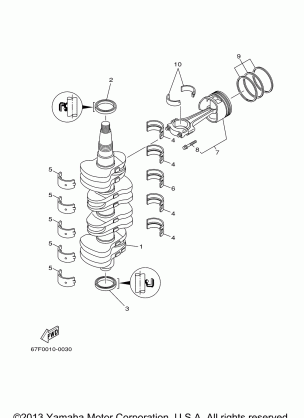 CRANKSHAFT PISTON