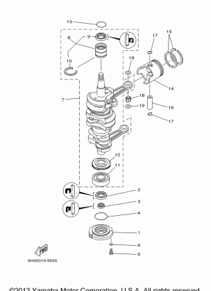 CRANKSHAFT PISTON