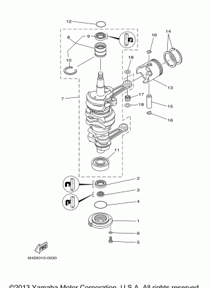 CRANKSHAFT PISTON