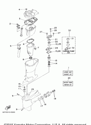 REPAIR KIT 3  F50TLRY