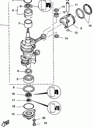 CRANKSHAFT PISTON