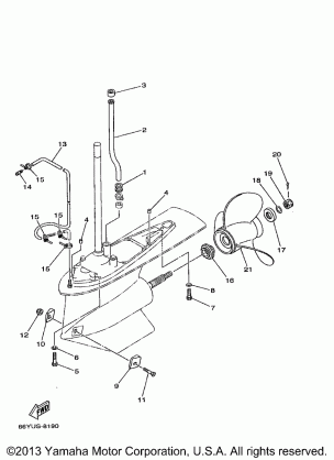 LOWER CASING DRIVE 2